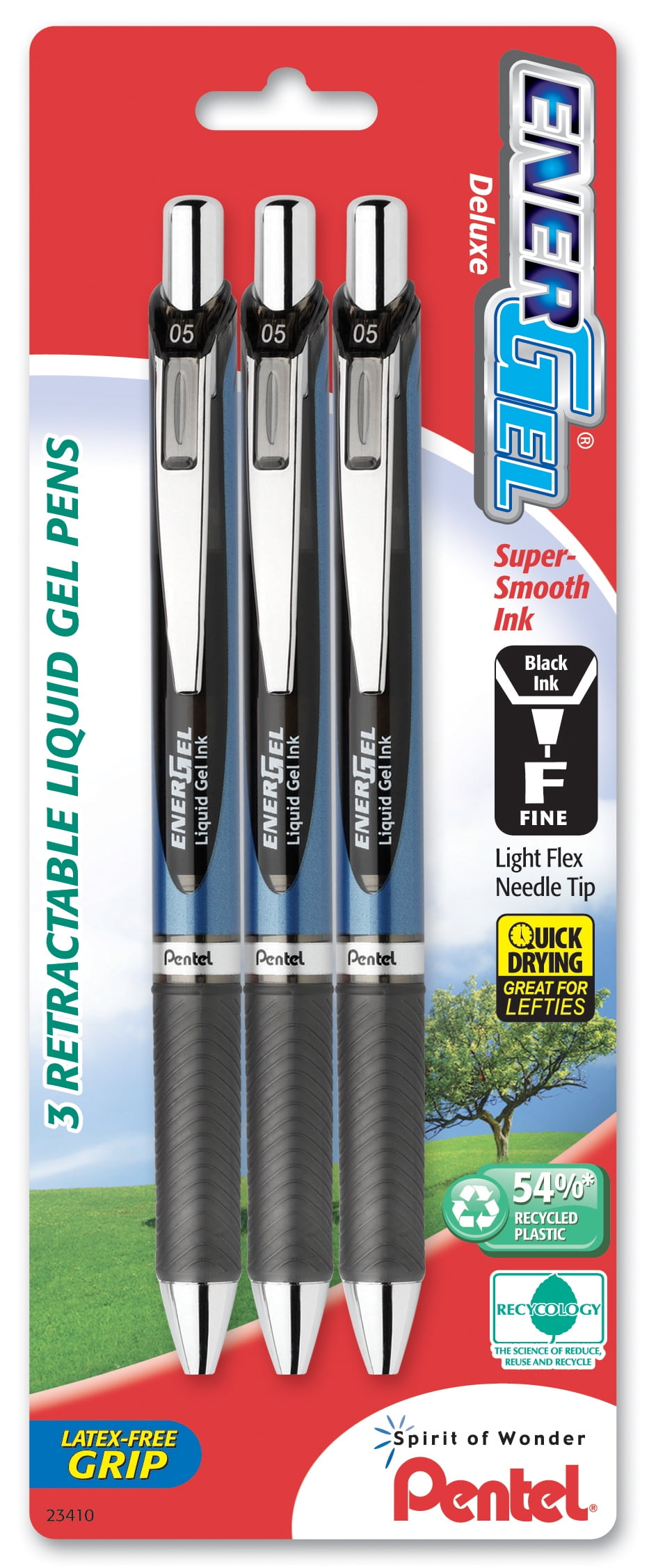 Pentel EnerGel RTX Gel Pen, Black Ink Togo Ubuy