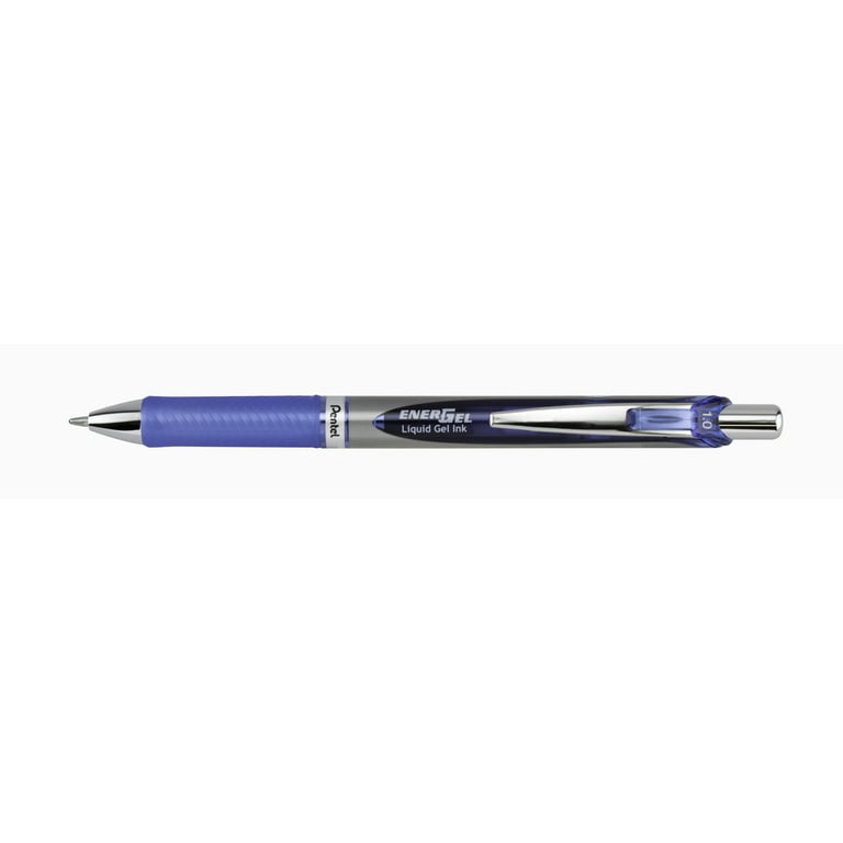 12-Pack Pentel EnerGel RTX Gel Ink Pen, 0.7 Millimeter Metal Tip
