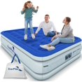 EnerPlex Air Mattress with Builtin Pump Double Height Inflatable