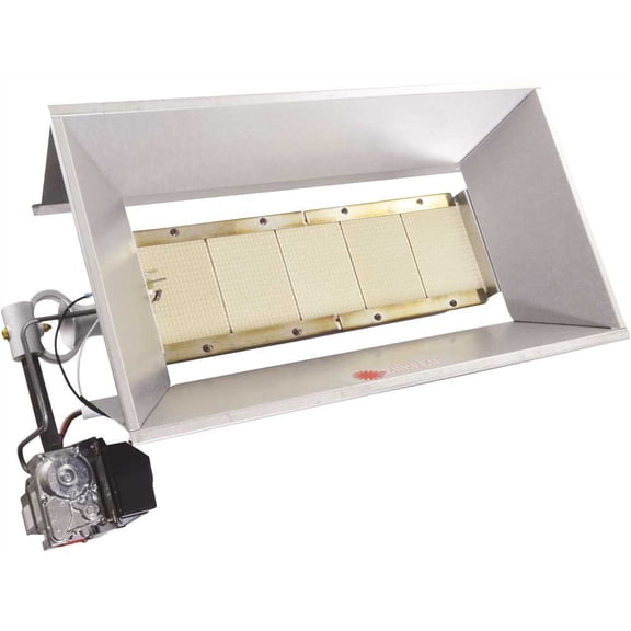 Heatstar 3577738 High Intensity Overhead 40,000 BTU Radiant Natural Gas Portable Heater with Spark Ignition