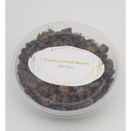 Enerem Fresh African Fermented Locust Beans / Dawadawa / Iru 8oz