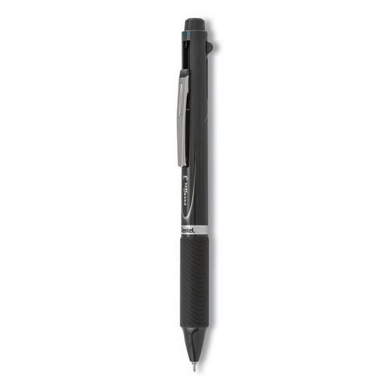 EnerGel 3 Multi-Color Gel Pen, Retractable, Fine 0.5 mm, Black/Blue/Red Ink, Gray Barrel EnerGel 3 Multi-Color Gel Pen, Retractable, Fine 0.5 mm, Black/Blue/Red Ink, Gray Barrel