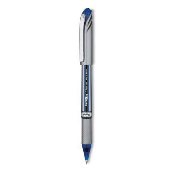 "Energel Nv Gel Pen, Stick, Medium 0.7 Mm, Blue Ink, Blue Barrel, Dozen | Bundle of 10 Dozen"