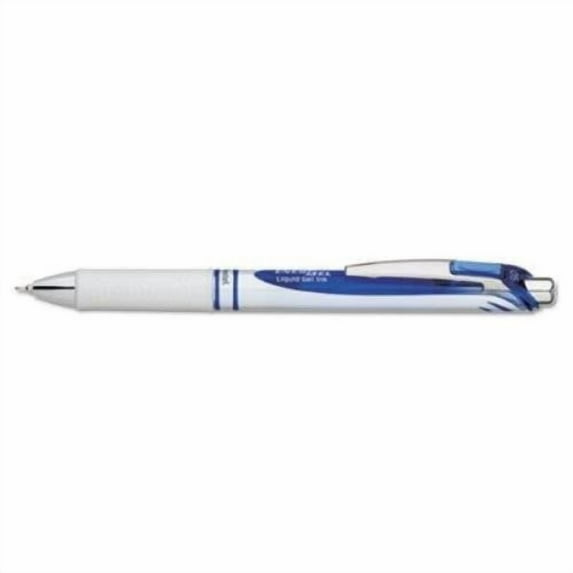 Pentel EnerGel Pearl Gel Pen, Fine Point, 0.5 mm, Blue Ink