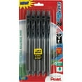thumbnail image 1 of Energel-X Gel Pen, Retractable, Medium 0.7 Mm, Black Ink, Black Barrel, 5/pack | Bundle of 5 Packs, 1 of 3