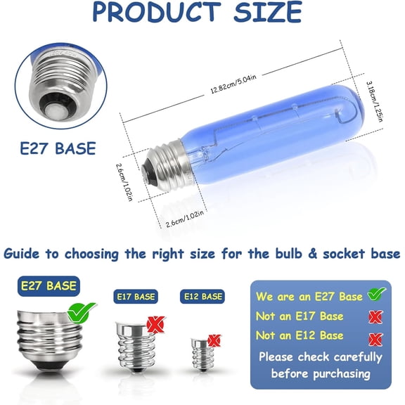Energetic Dimmable LED Filament Light Bulbs, 6.5W, 60 Watt Equivalent, Warm White 3000K, Classic Clear Glass, A19 LED Light Bulb, 6 Pack