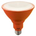 thumbnail image 1 of Energetic 3W LED Color Light Bulb (40W Equivalent), Orange A19 Shape, E26 Base, UL Listed, Non-Dimmable, 1 Count, 1 of 5