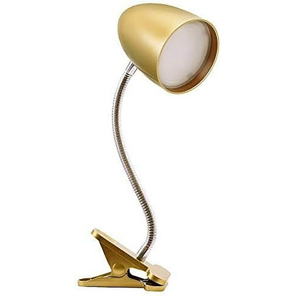 Energetic Lighting 11" 3.5W LED Desk Lamp Cool White Corded Gold Finish