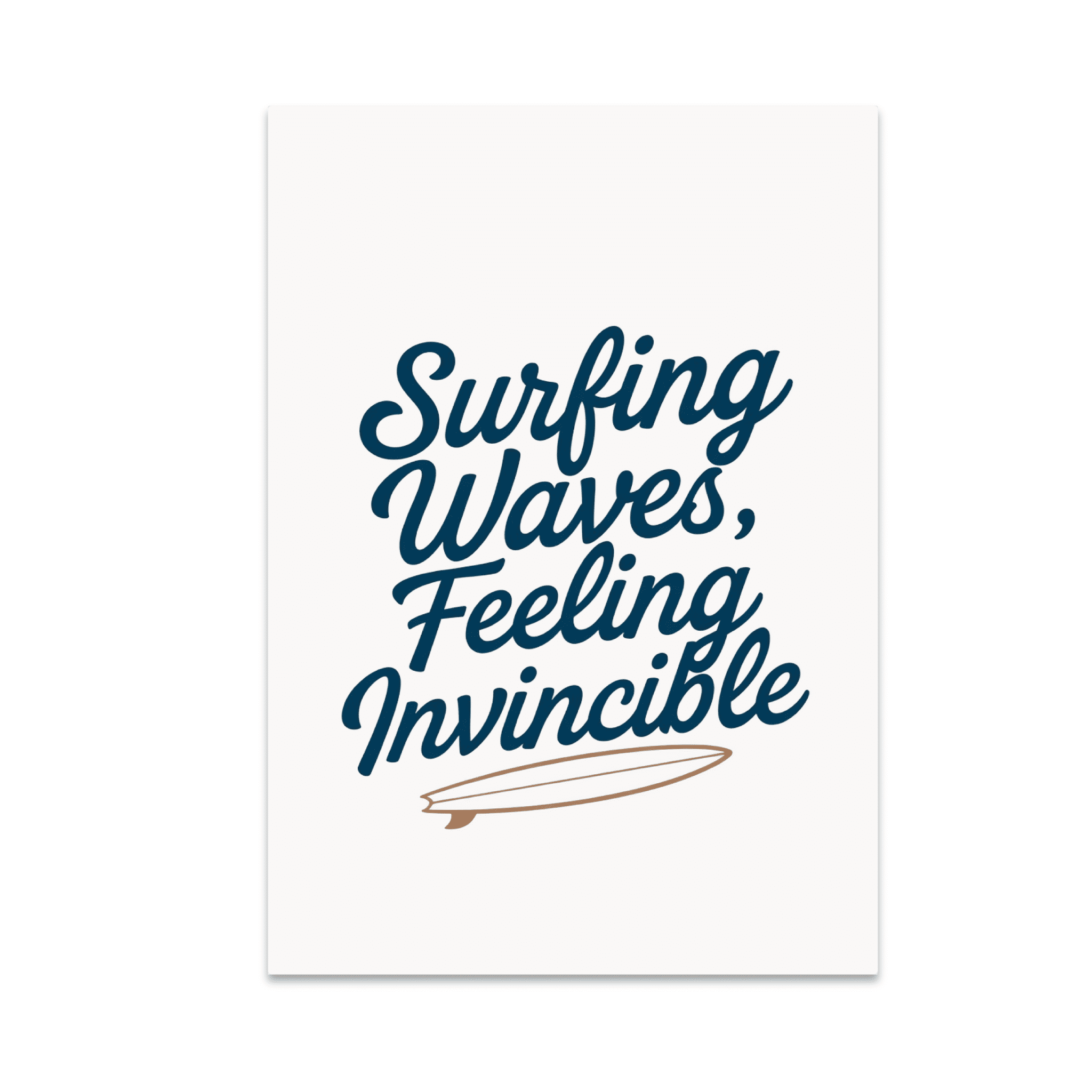 Energetic Surf Wall Art - Surfing Enthusiast - 13x19 Poster Print