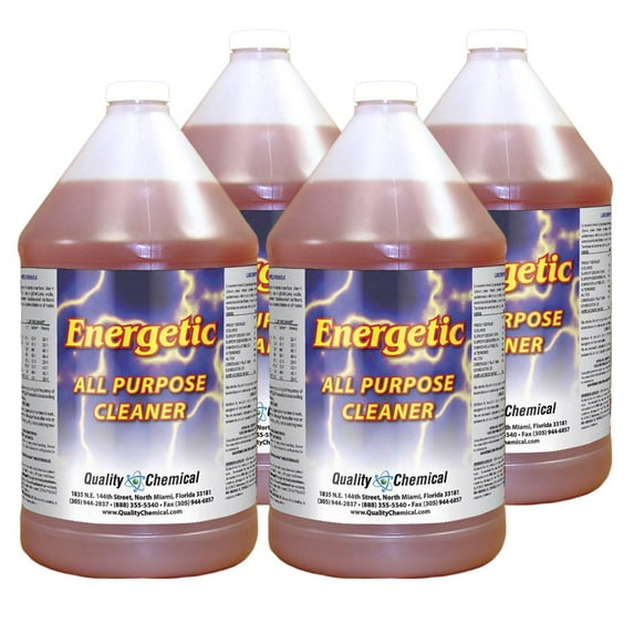Energetic all-purpose floor cleaner - 4 gallon case