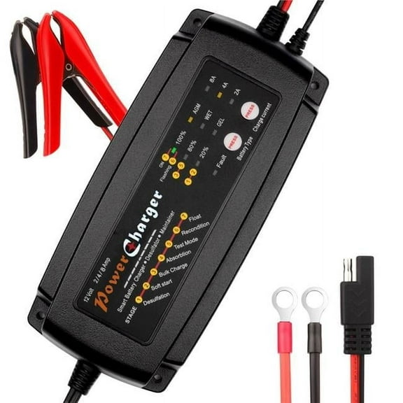 Energie  7.5A Automatic Smart Battery Charger Maintainer & Desulfator