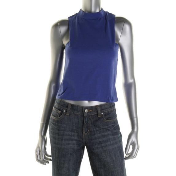 Energie Womens Juniors Sleeveless Fitted Crop Top