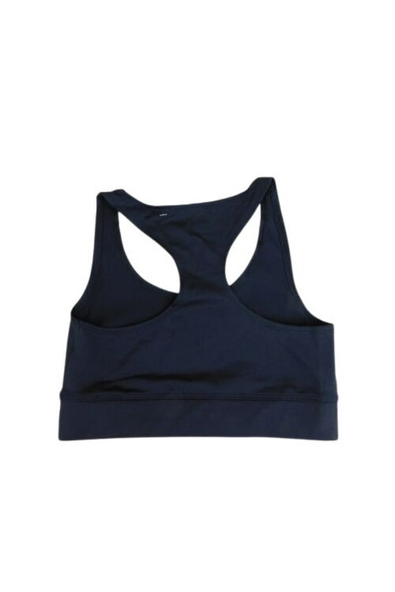 Womens Light Support Wire-Free Racerback Sports Bra Size Medium Color Black