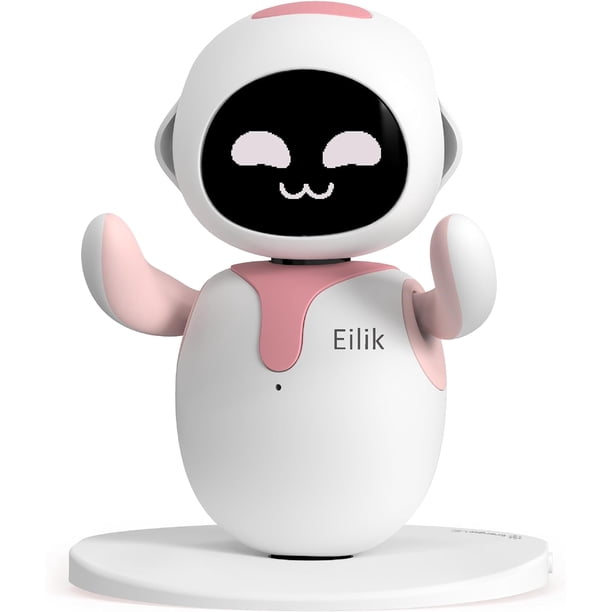 Eilik ピンク デスクトップボット Eilik Desktop Companion Bot for Preschool Classroom Learning