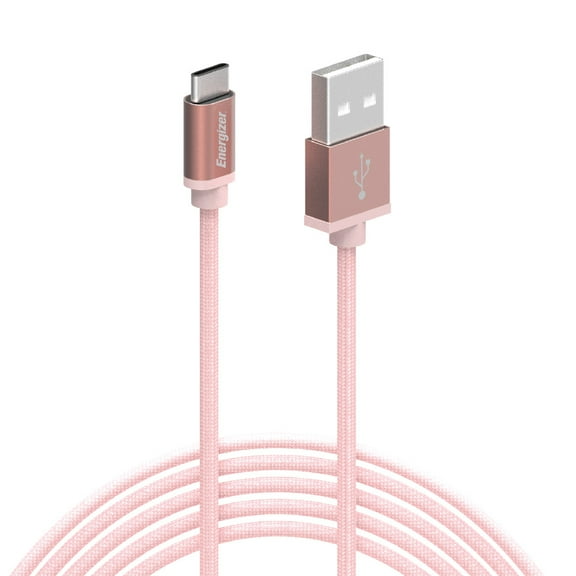Energizer 05461 - 6' Nylon Braided Sync and Charge USB Cable (ENG-TC1PK)