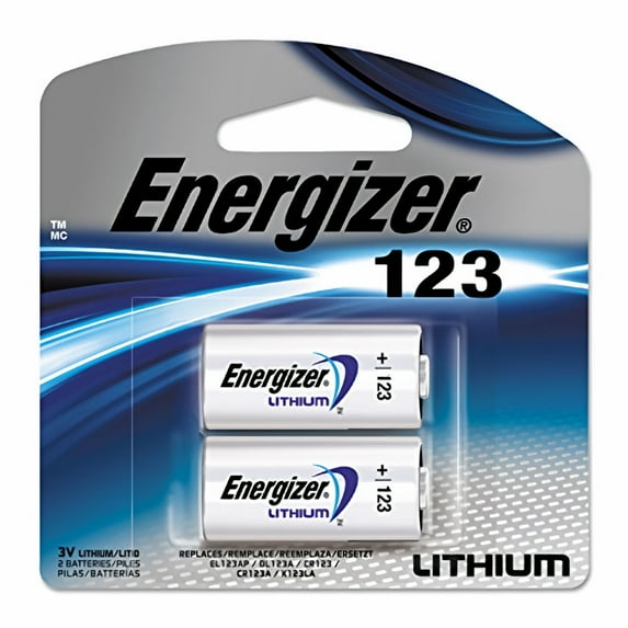 Energizer 123 Lithium Battery (Pack of 16)