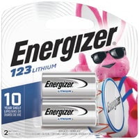 Energizer 123 Lithium Camera Battery - Pack of 4