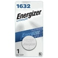 thumbnail image 1 of Energizer CR1632 Coin Batteries (2 Pack), 1632 3V Lithium Button Batteries, Reliable Power for Calculators, Key Fobs, Medical Devices, and Watches and More, 1 of 12