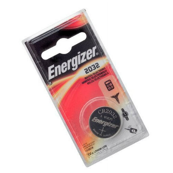 Energizer 19.61000 CR 2032 Lithium Battery, 3V, 190 mAh
