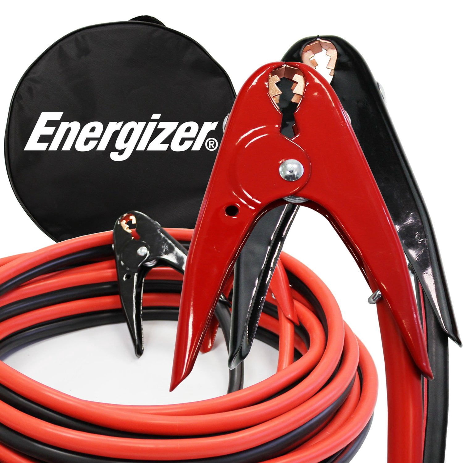 Energizer Automotive 2Gauge 800A Jumper Battery Cables 16 Ft Booster