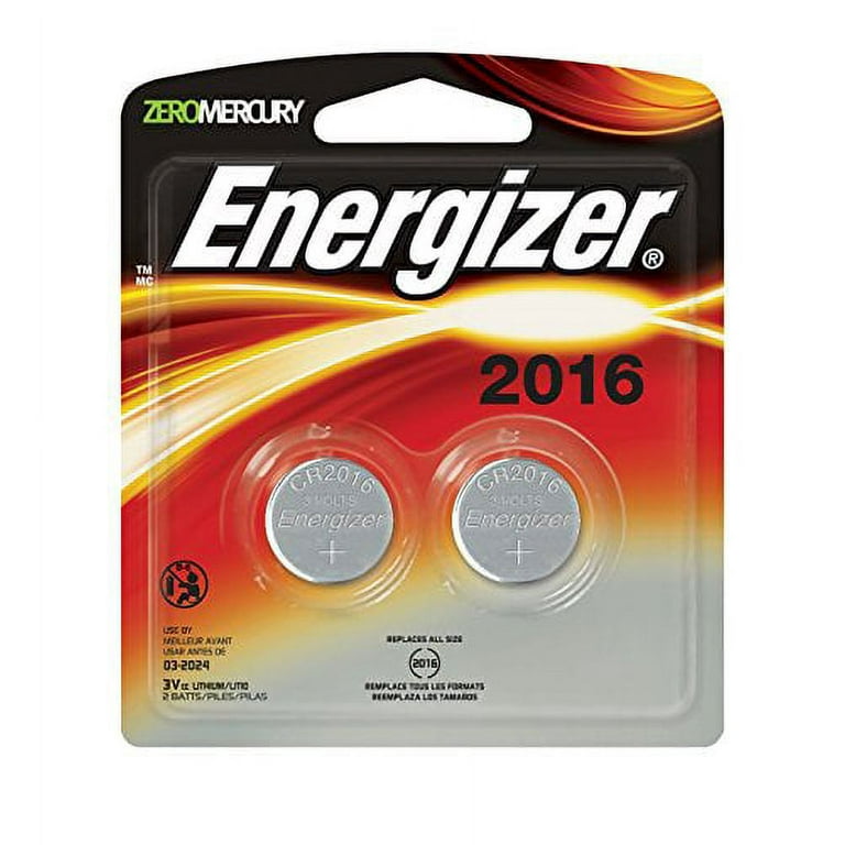 Energizer 2016 Lithium Coin Battery, 1-Pack 