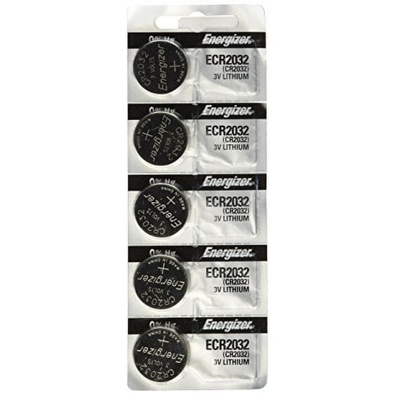 Energizer 2032 BATTERY LITHIUM 3V (PACK OF 5)