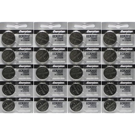 Energizer 2032 Battery CR2032 Lithium-New Mega Size Packageage-20 Count-(3v- Batteries)