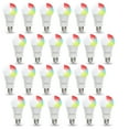 thumbnail image 1 of Energizer 24-Pack Smart Wi-Fi Multi-Color and Single White LED Light Bulb, A19 Shape, E26 Base, 1 of 5