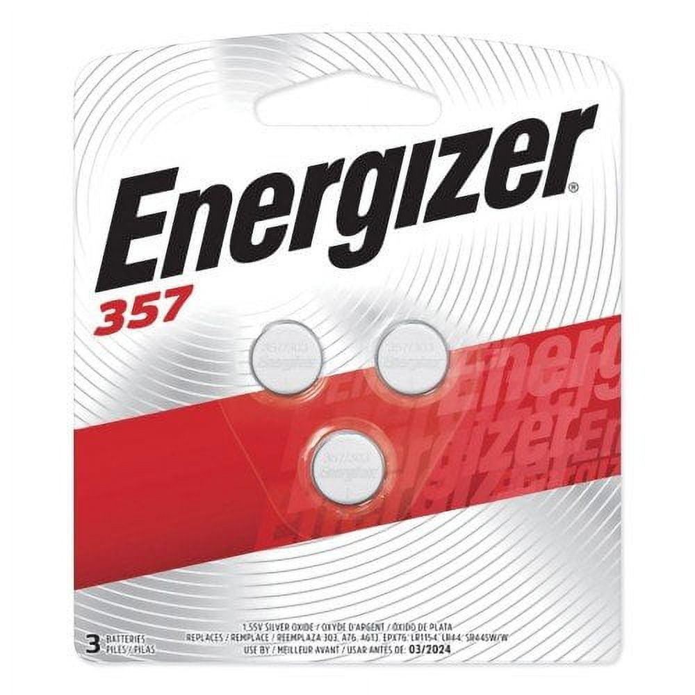 Energizer-2PK Energizer 357/303 Silver Oxide Button Cell Battery