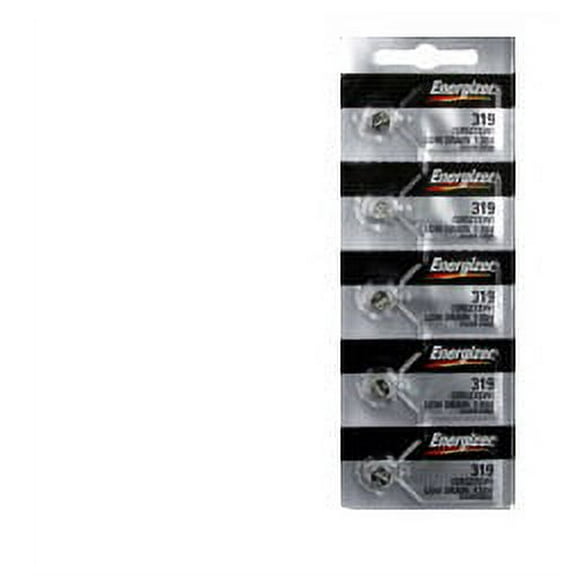 Energizer 319 - SR527 Silver Oxide Button Battery 1.55V 5 Pack + FREE SHIPPING!