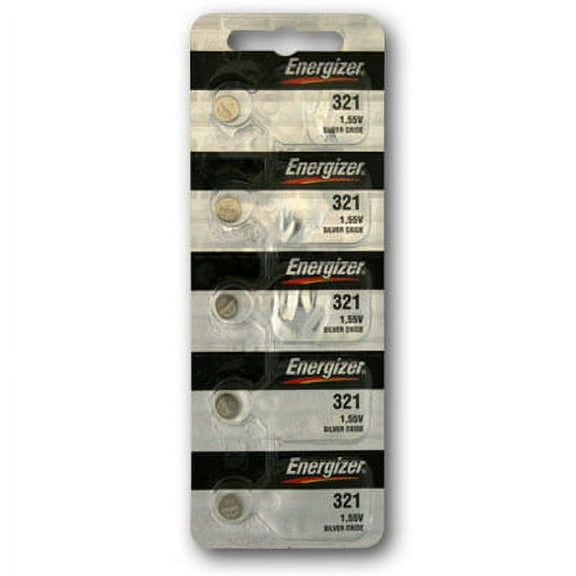 Energizer 321 / SR616 Silver Oxide Button Battery 1.55V - 2 Pack + 30% Off!
