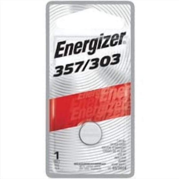 Energizer 357/303 Silver Oxide Button Cell Battery - Pack of 4