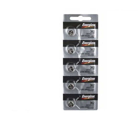 Energizer 362/361 - SR721 Silver Oxide Button Battery 1.55V - 50 Pack + FREE SHIPPING!