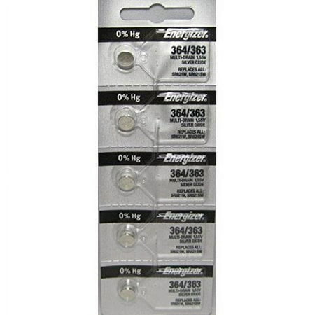 364 SR621SW Silver Oxide 0%Hg Mercury Free 10 Batteries, ship from USA,Brand Energizer
