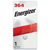 Energizer 364 Silver Oxide Button Cell Batteries (1 Pack), for Watches, Small Electronics and more