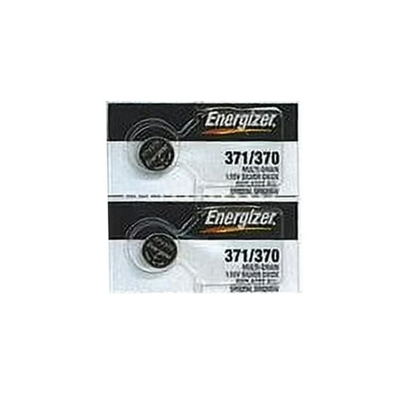 Energizer 371 / 370 - SR920 Silver Oxide Button Battery 1.55V - 2 Pack + Free Shipping