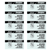 Energizer 371/370 SR920/W/SW Silver Oxide Watch Battery 10 Count
