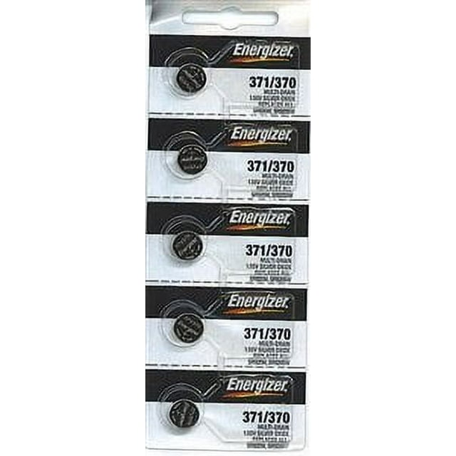 Energizer 371/370 1.55V Silver Oxide Watch Batteries, Replace SR920W