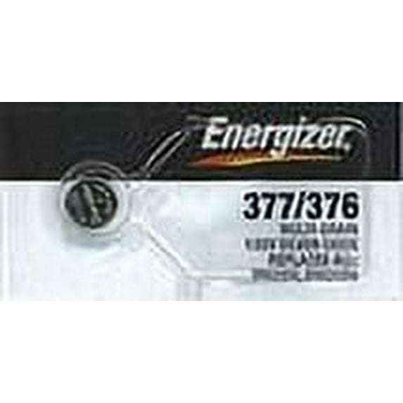 Energizer 377/376 - SR626 Silver Oxide Button Battery 1.55V - 2 Pack + FREE SHIPPING