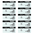 thumbnail image 1 of Energizer 379 SR521SW Silver Oxide Watch Battery (10 Count), 1 of 3