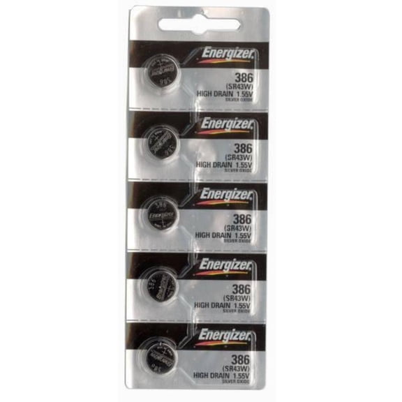 Energizer 386/301 Lr43 Computer Battery Each