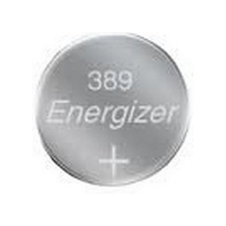 Pile bouton pour montre 390/389 LR1130 AG10 1,5V/1,5 volt en oxyde d'argent  Energizer, paq. 1