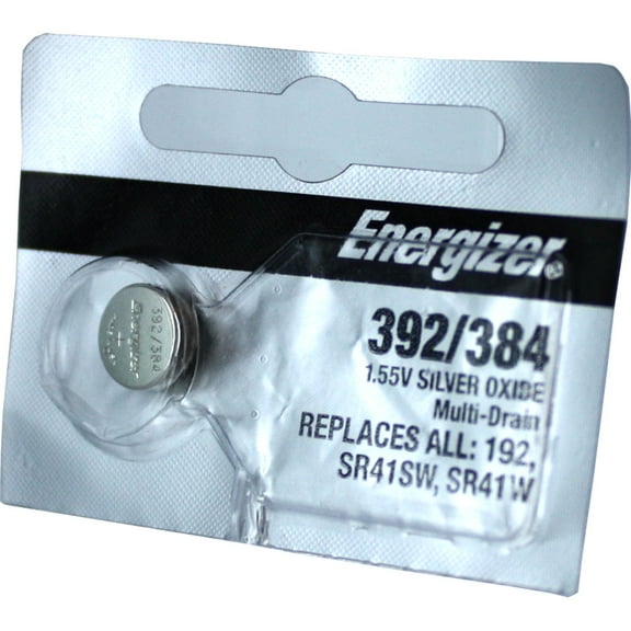 Energizer 392/384 Multi-Drain 1.55V Silver Oxide Watch Battery CLEARANCE