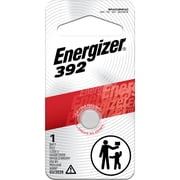 Energizer 392 Silver Oxide Button Battery, 1 Pack, Long-lasting Power