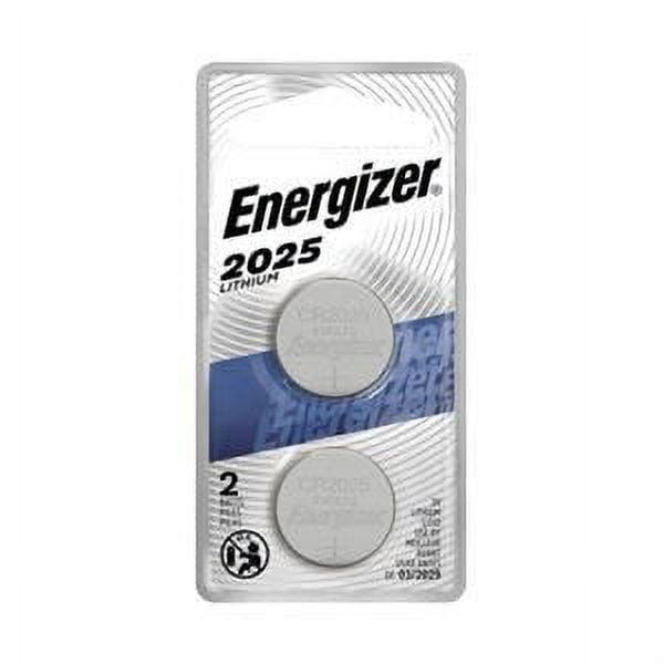 Energizer 3V Lithium Coin Batteries, 2025, 2 Pack 10 Pack