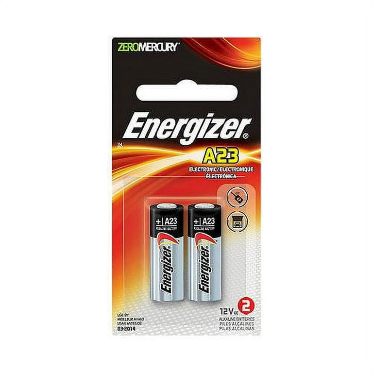 Energizer A23 12V Batteries 2 Pack (A23BP-2)
