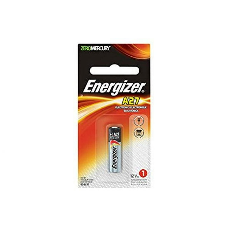 Energizer A27 12V Alkaline Battery (27A Mn27 Lr27 L828)