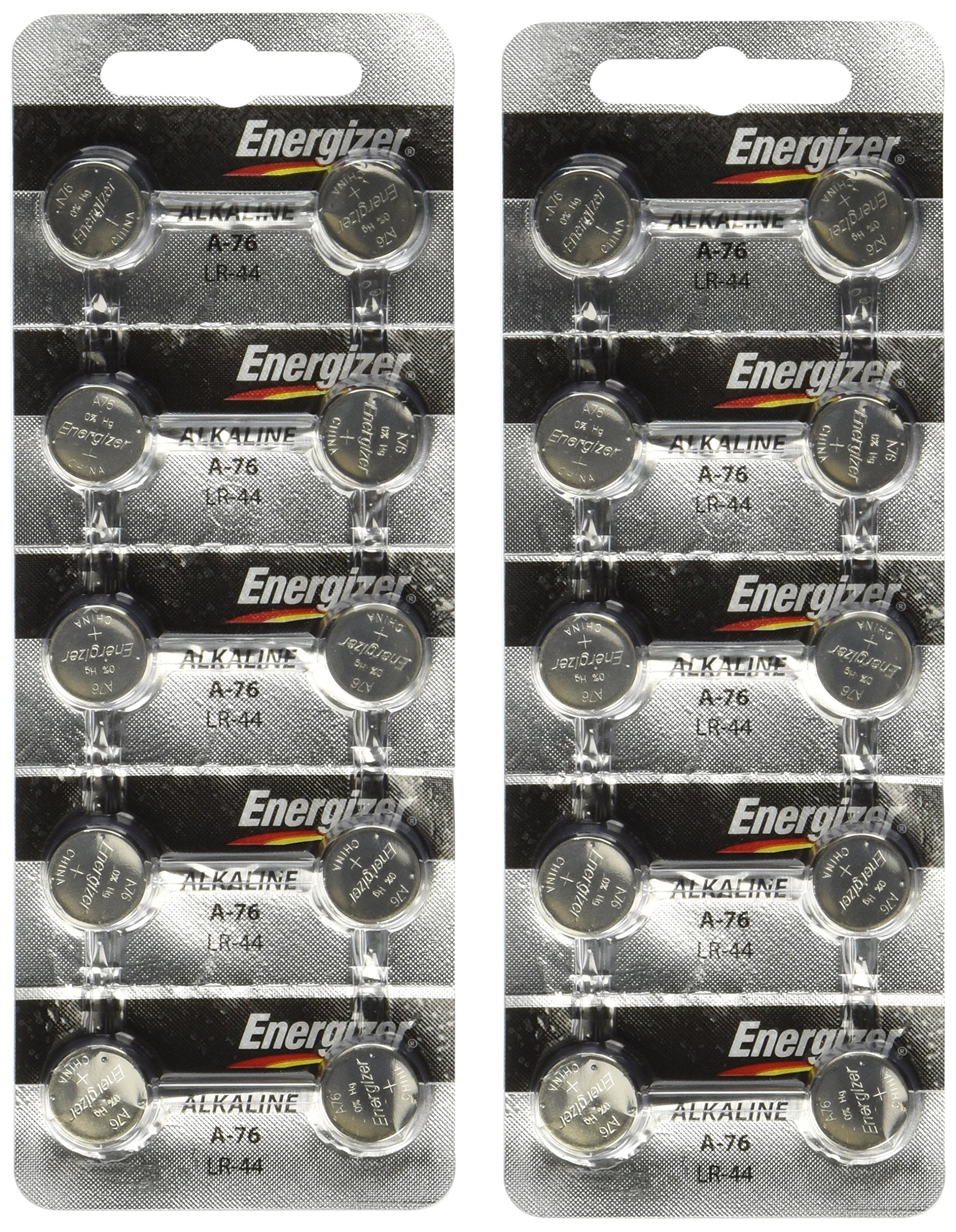 ENERGIZER LR44 - 2 piles boutons - 1,5V Pas Cher