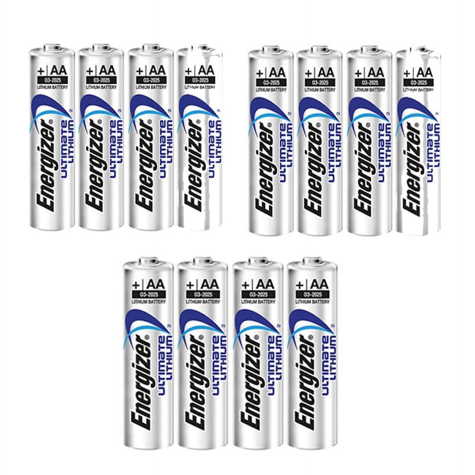 Energizer AA Lithium Batteries 12 pack