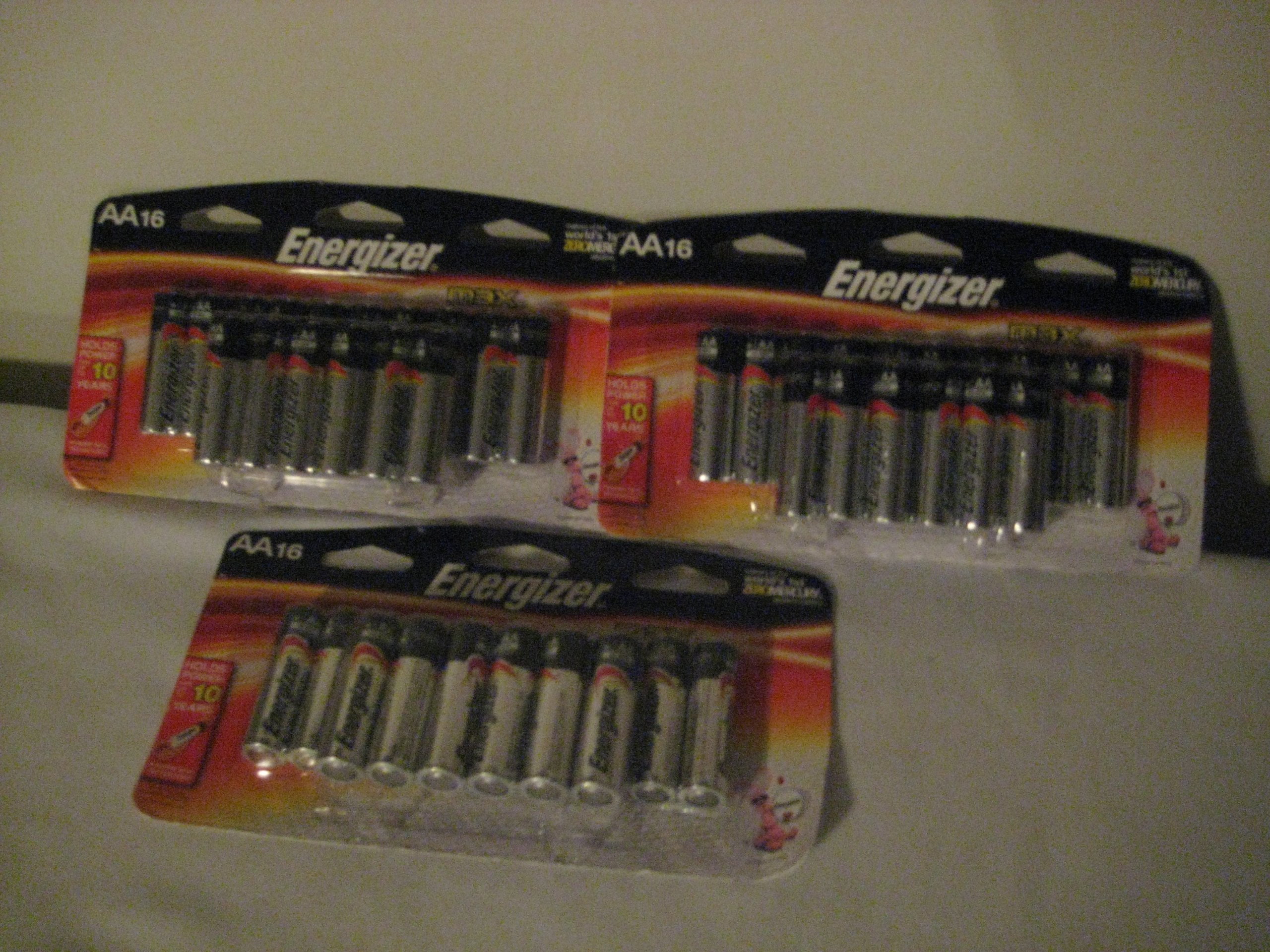Energizer AA Max Alkaline Batteries 16 per pack (3 pack)
